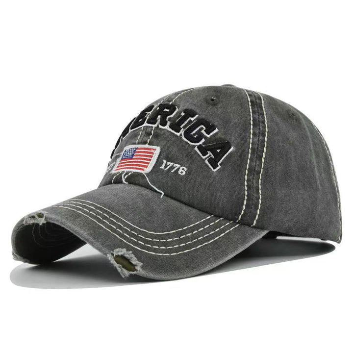 Unisex Vintage-Inspired Distressed Baseball Cap Kalsten