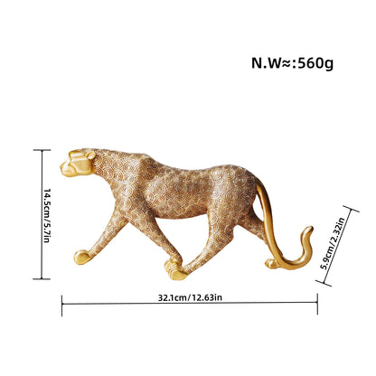 Elegant decorative figure of a panther Acalora