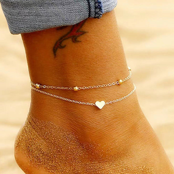 Elegant Double Chain Anklet Kalsten