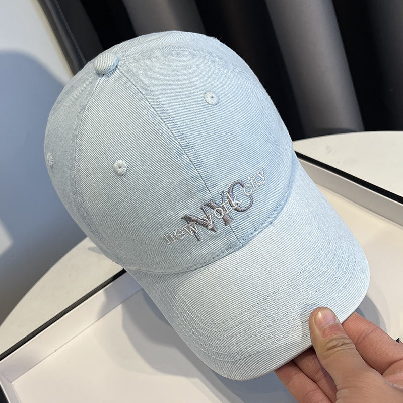 Women's Stylish Denim Baseball Cap Kalsten