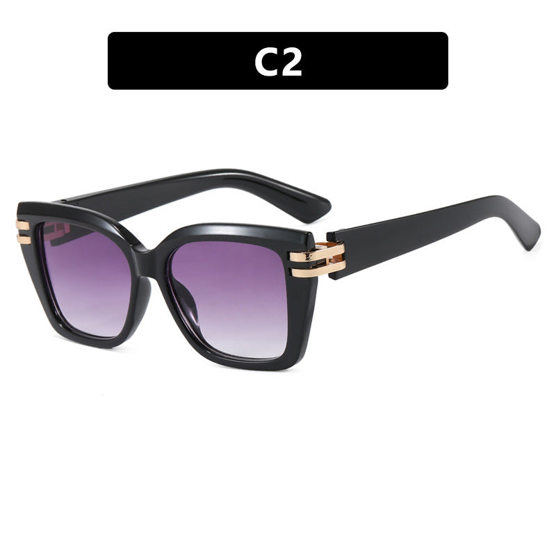 Women stylish oversized sunglasses with luxurious details Kalsten