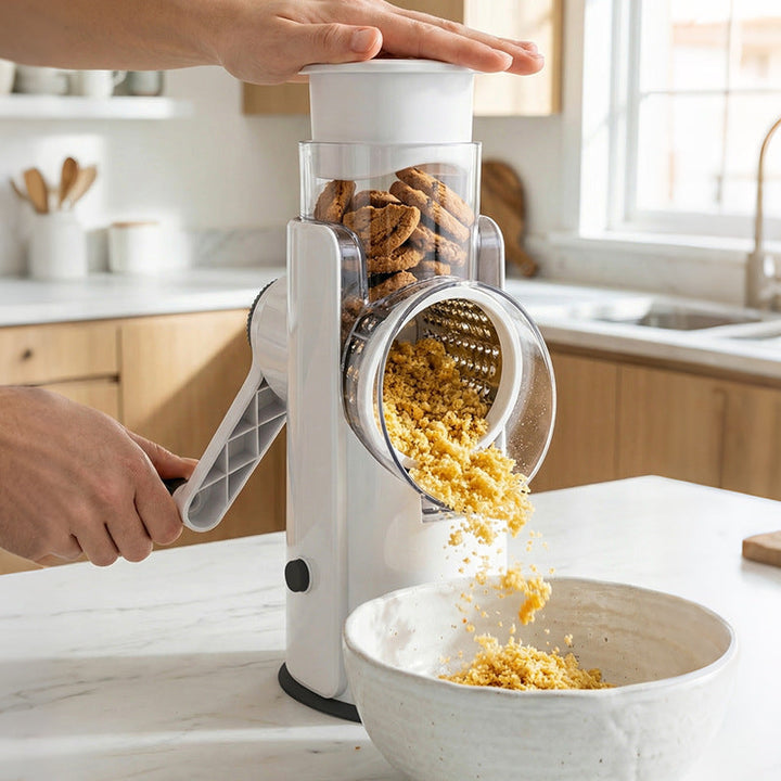 Rotary Cheese Grater Shredder Kalsten
