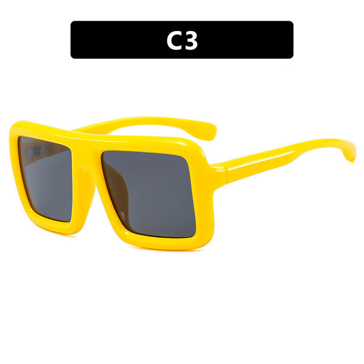 Women's sunglasses in a modern, rectangular design with high UV protection function Kalsten