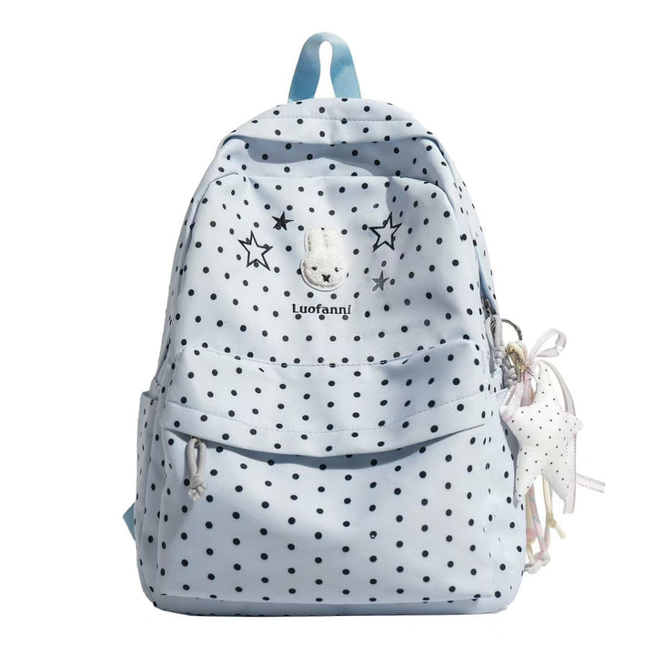 Playful Character-Embellished Backpack Kalsten