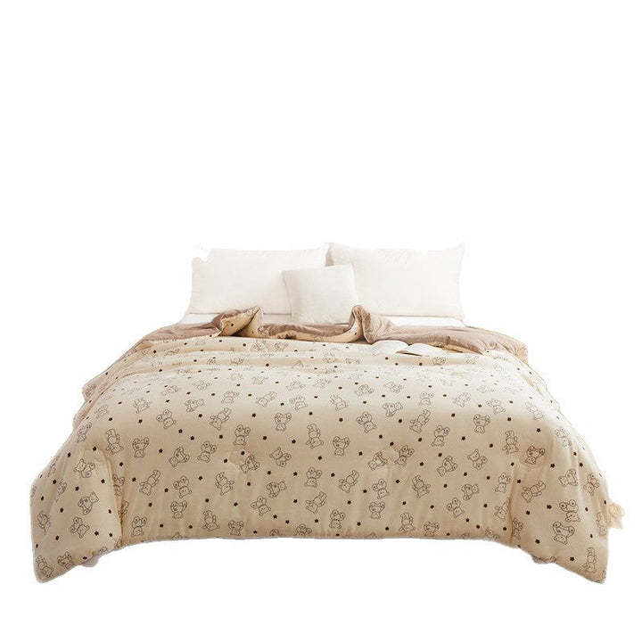 Women's cozy blanket with lovely bear pattern Kalsten