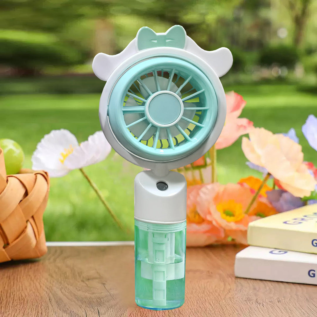 Ladies portable mini fan with spray function Kalsten
