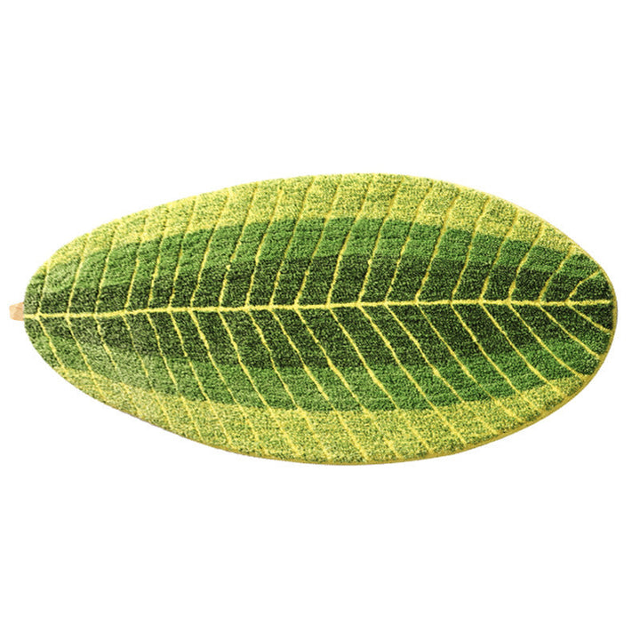 Monstera Leaf Shaped Area Rug Kalsten
