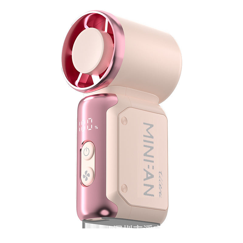 Ladies portable mini fan with digital display Kalsten