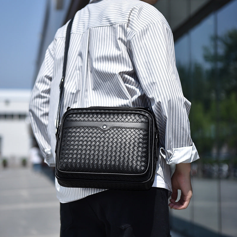 Stylish and Practical Briefcase with Braided Design Kalsten