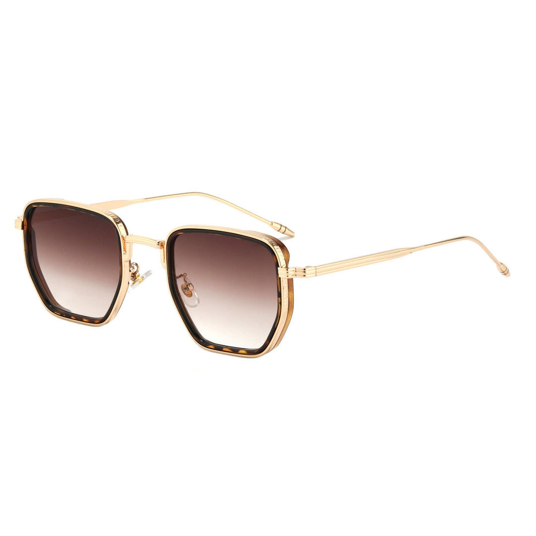 Ladies Square Designer Sunglasses with Stylish Metal Frame Kalsten