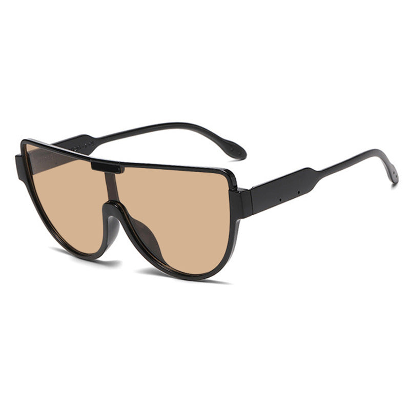 Women’s Fashion Sunglasses with Futuristic Shield Design Kalsten