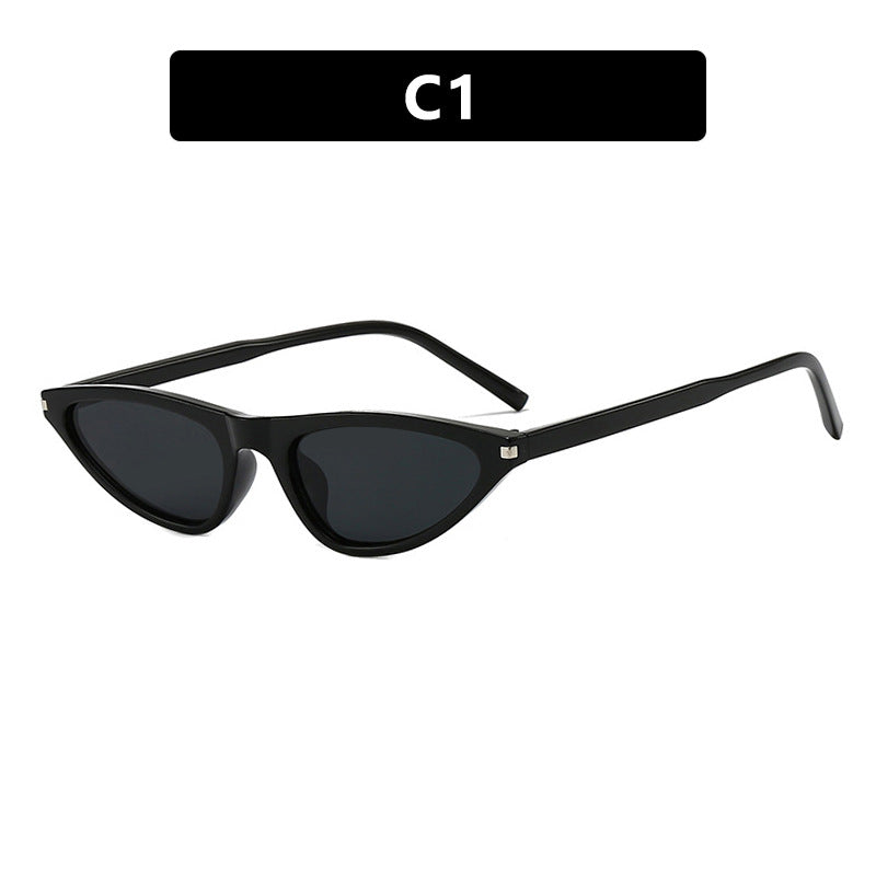 Ladies Cat-Eye Sunglasses with elegant plastic frame and UV protection Kalsten