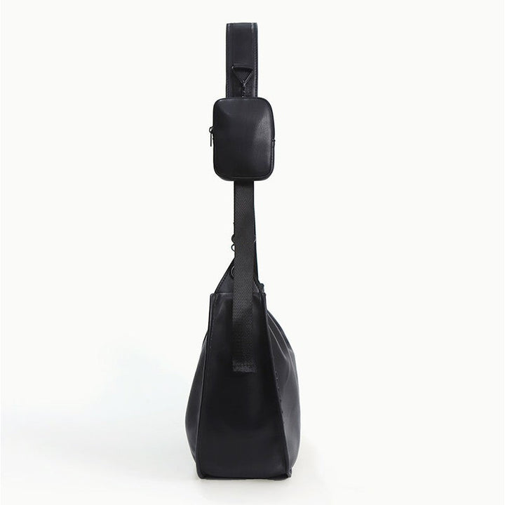Elegant Shoulder Bag In Curved Shape Kalsten