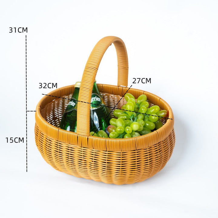Ladies Decorative Willow Basket Kalsten