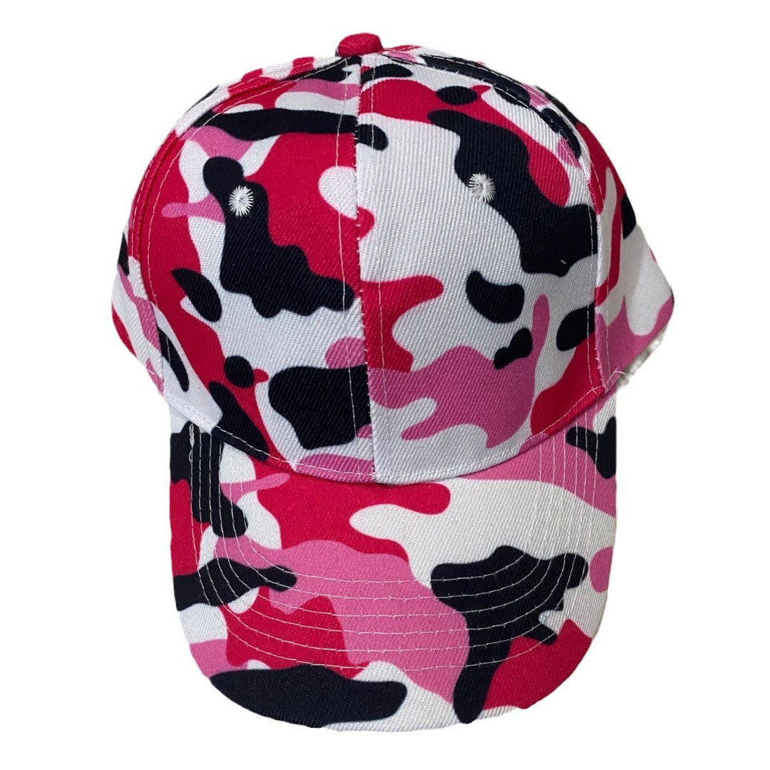 Unisex Camouflage Patterned Adjustable Cap Kalsten