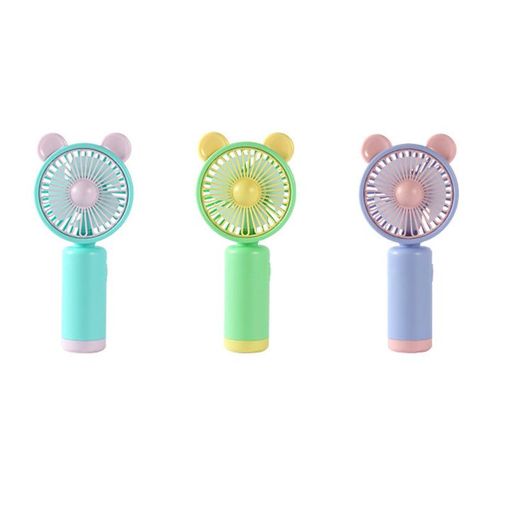 Women's portable hand fan with cute bunny ears design Kalsten