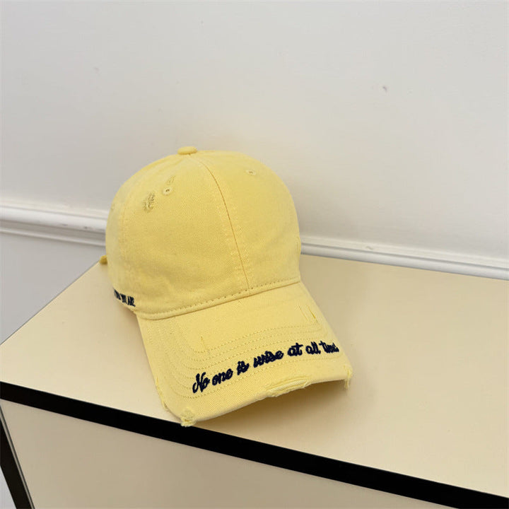 Men's Vintage Distressed Baseball Cap Kalsten