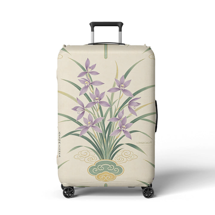 Women Hard Shell Suitcase in Elegant Bamboo Design Kalsten