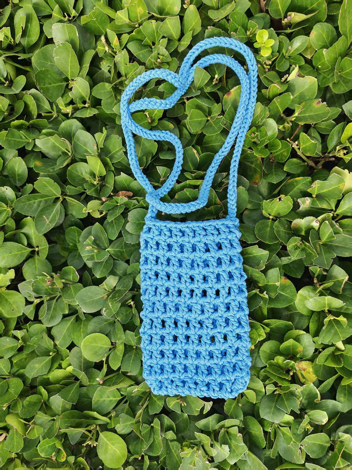 Hand-knotted shoulder bag Kalsten