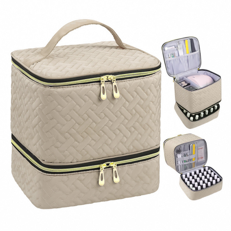 Cosmetic organizer with intelligent compartment system Kalsten