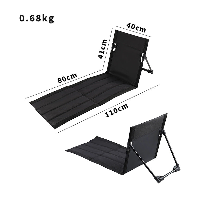 Folding Camping Bed with Ergonomic Backrest Kalsten