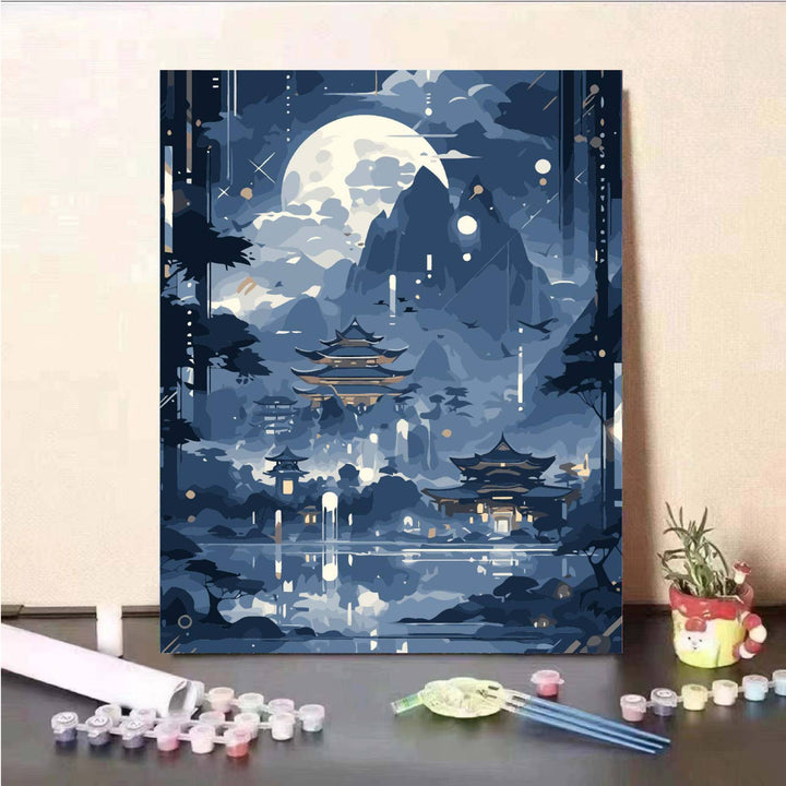 Scenic Landscape Paint by Numbers Kit Kalsten