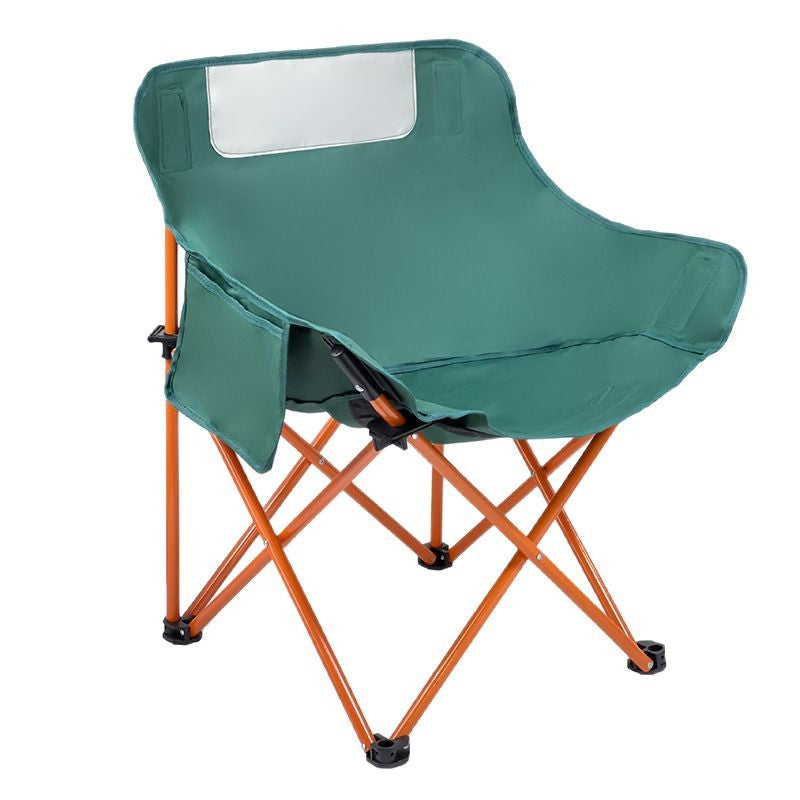 Women's folding chair with comfortable backrest and cup holder Kalsten
