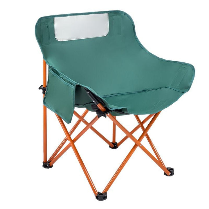 Women's folding chair with comfortable backrest and cup holder Kalsten