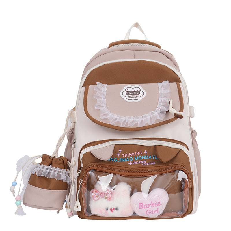 Character Design Plush School Backpack Kalsten
