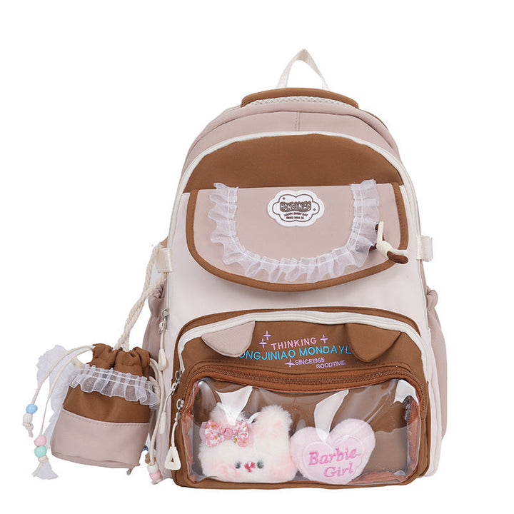 Character Design Plush School Backpack Kalsten