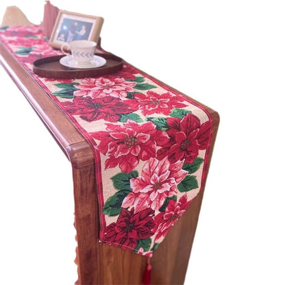 Festive Holiday-Themed Table Runner