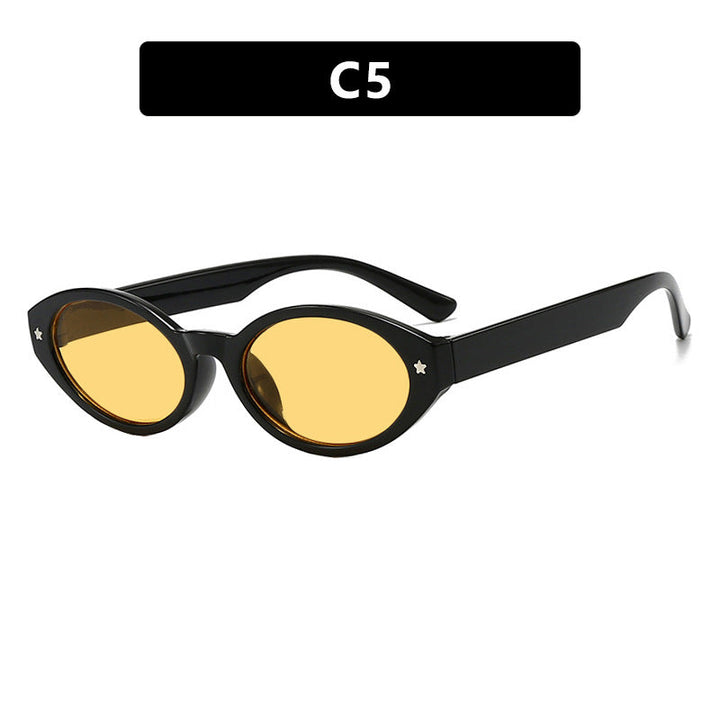 Women's Cat-Eye Sunglasses with Elegant Carry Bag Design Kalsten