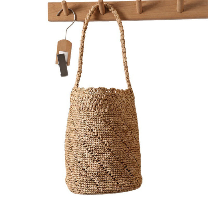 Handmade Woven Basket Bag Kalsten