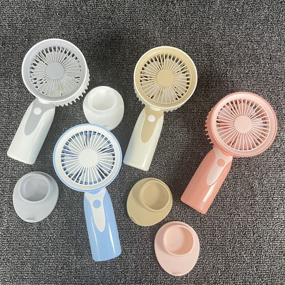 Unisex Portable Mini Hand Fan with USB Charging Function and Ergonomic Grip Kalsten