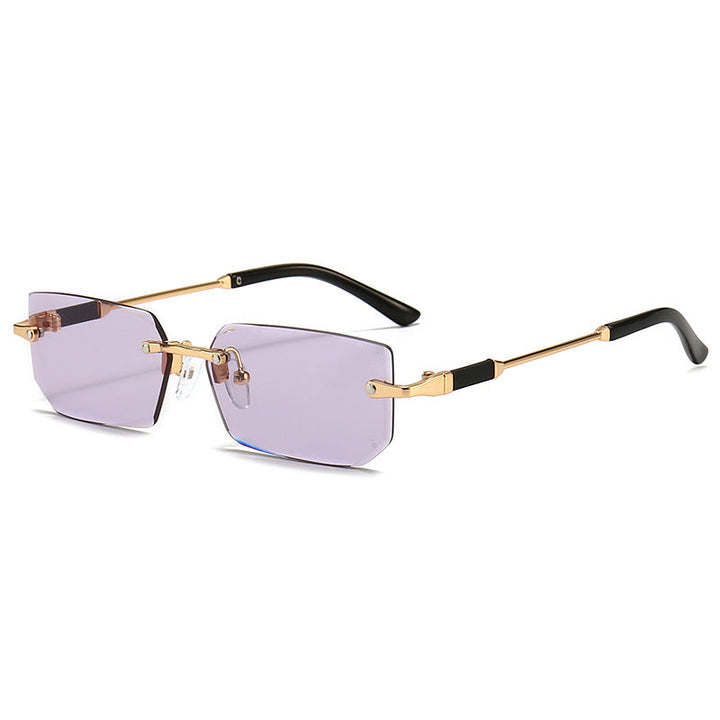 Ladies elegant and fashionable sunglasses with transparent frame Kalsten