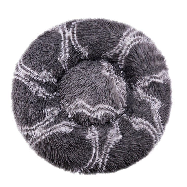 Round Plush  Nest  Dog Bed