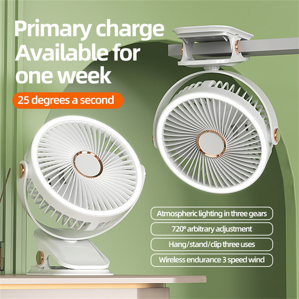 Unisex Versatile Clip-On Table Fan Kalsten