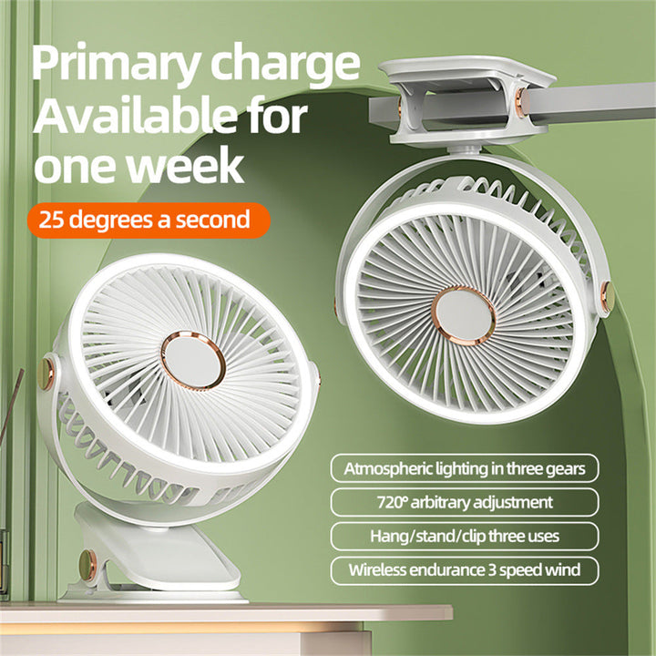 Unisex Versatile Clip-On Table Fan Kalsten