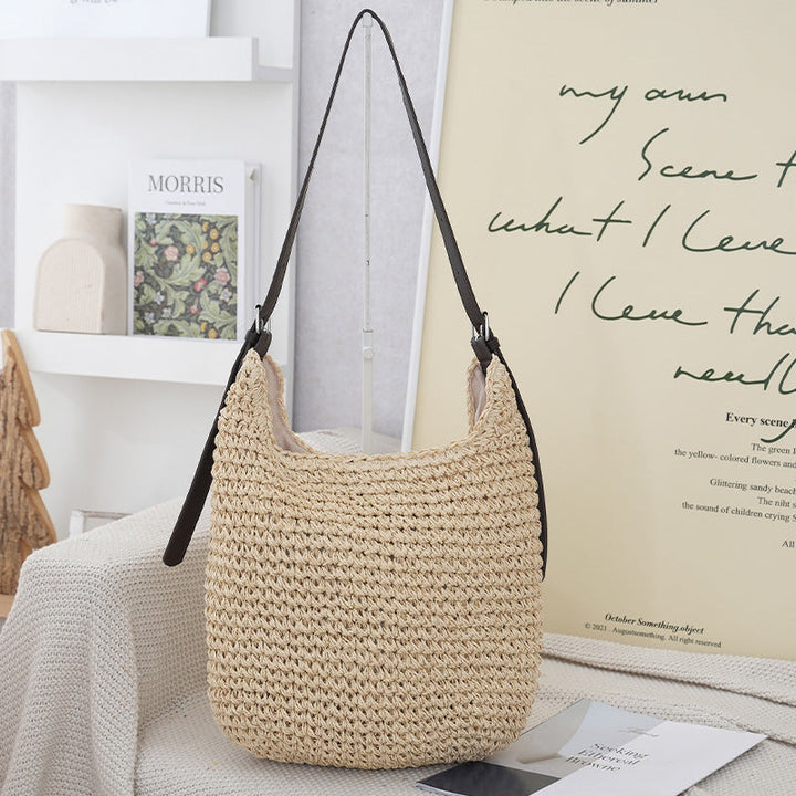 Handmade Shoulder Bag Made of Natural Material Kalsten