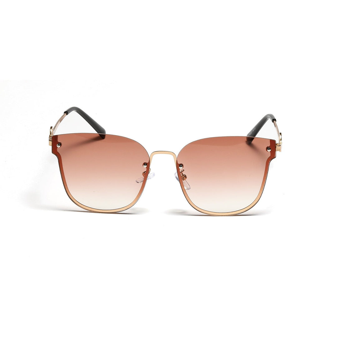 Women's fashionable oversized sunglasses with unique gradient Kalsten
