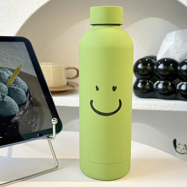 Women’s Insulated Bottle with Cheerful Smiley Design Kalsten