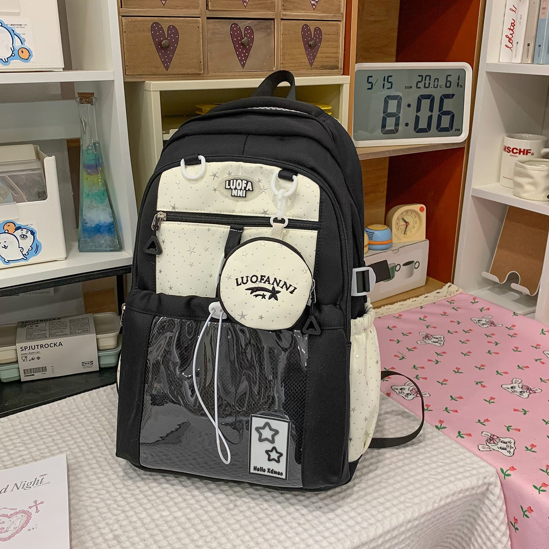 Multi-Pocket Functional School Backpack