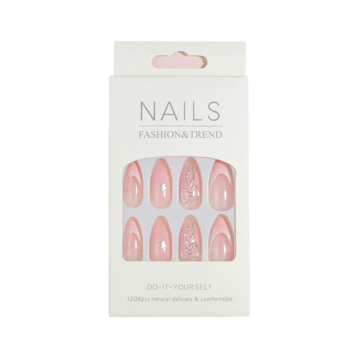 Premium Press-On Nail Set with Decorative Accents Kalsten