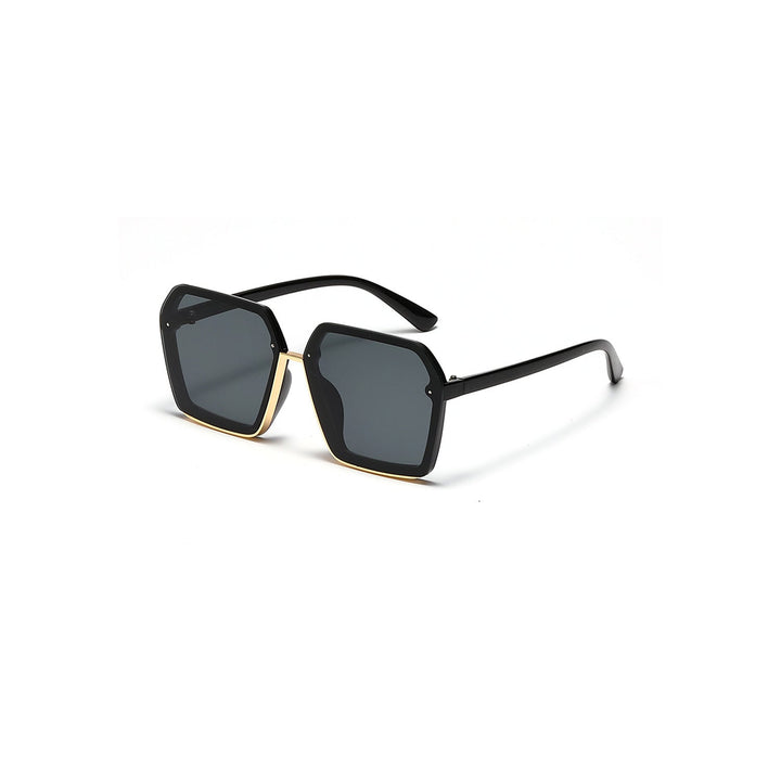 Women's creative oversized sunglasses with unique geometry Kalsten