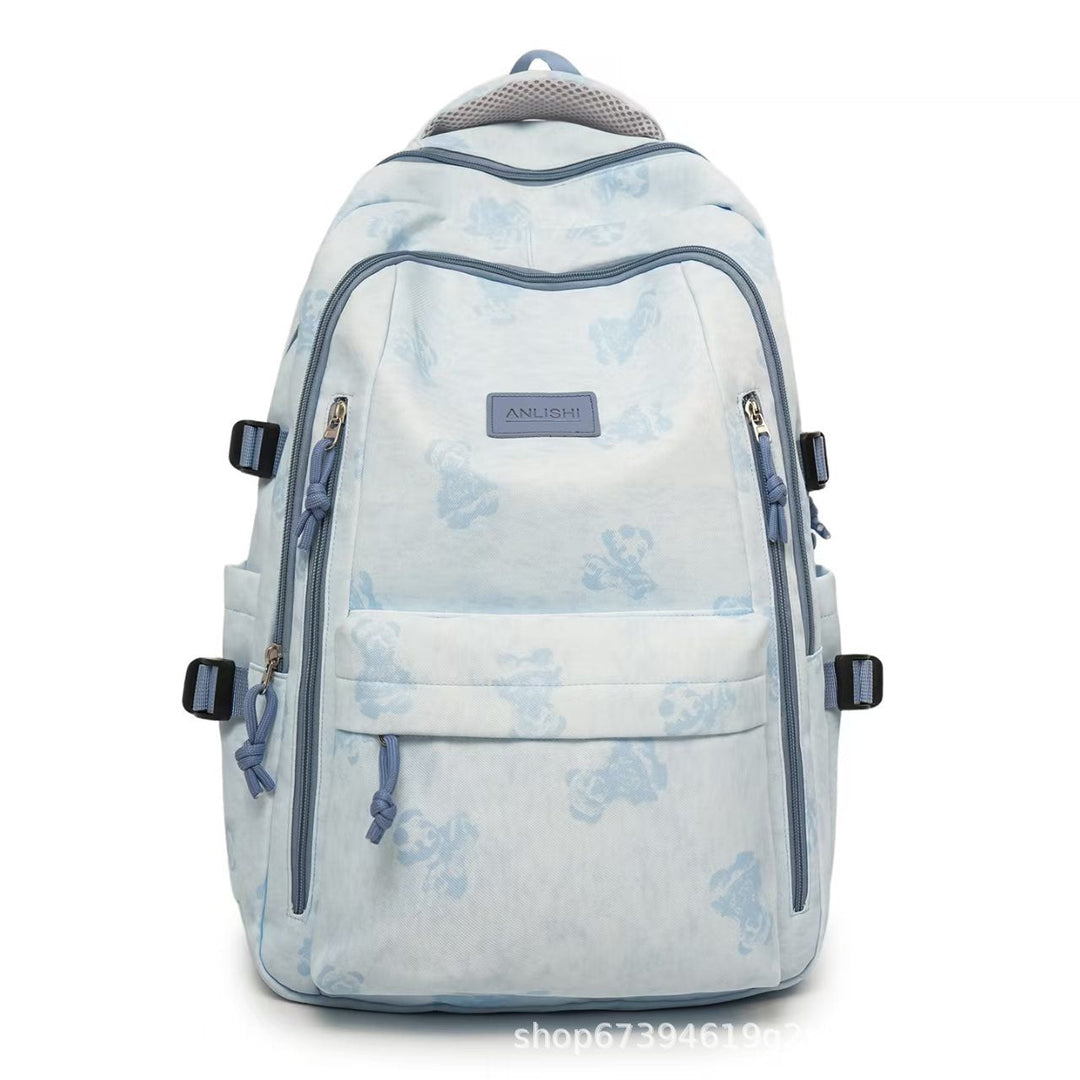 Versatile Graphic Printing Backpack Kalsten