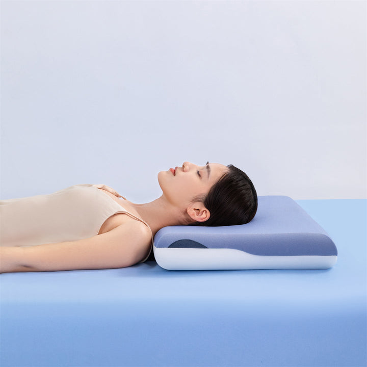 Orthopedic Sleeping Pillow With Ergonomic Contour Kalsten