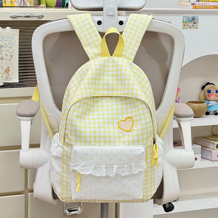Cute Patterned Back-to-School Backpack