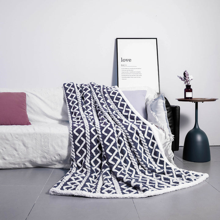 Women’s cuddly blanket in modern Boho design Kalsten