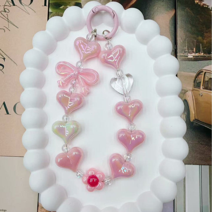Decorative Heart-Shaped Keychain kalsten
