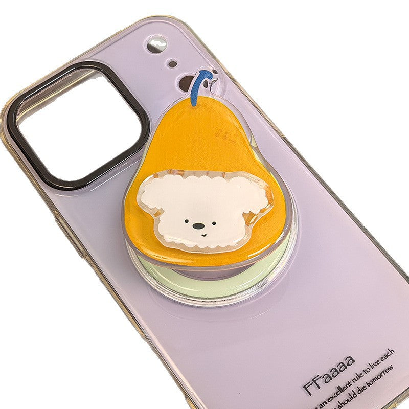 Floral Ice Cream Cone Phone Grip Kalsten